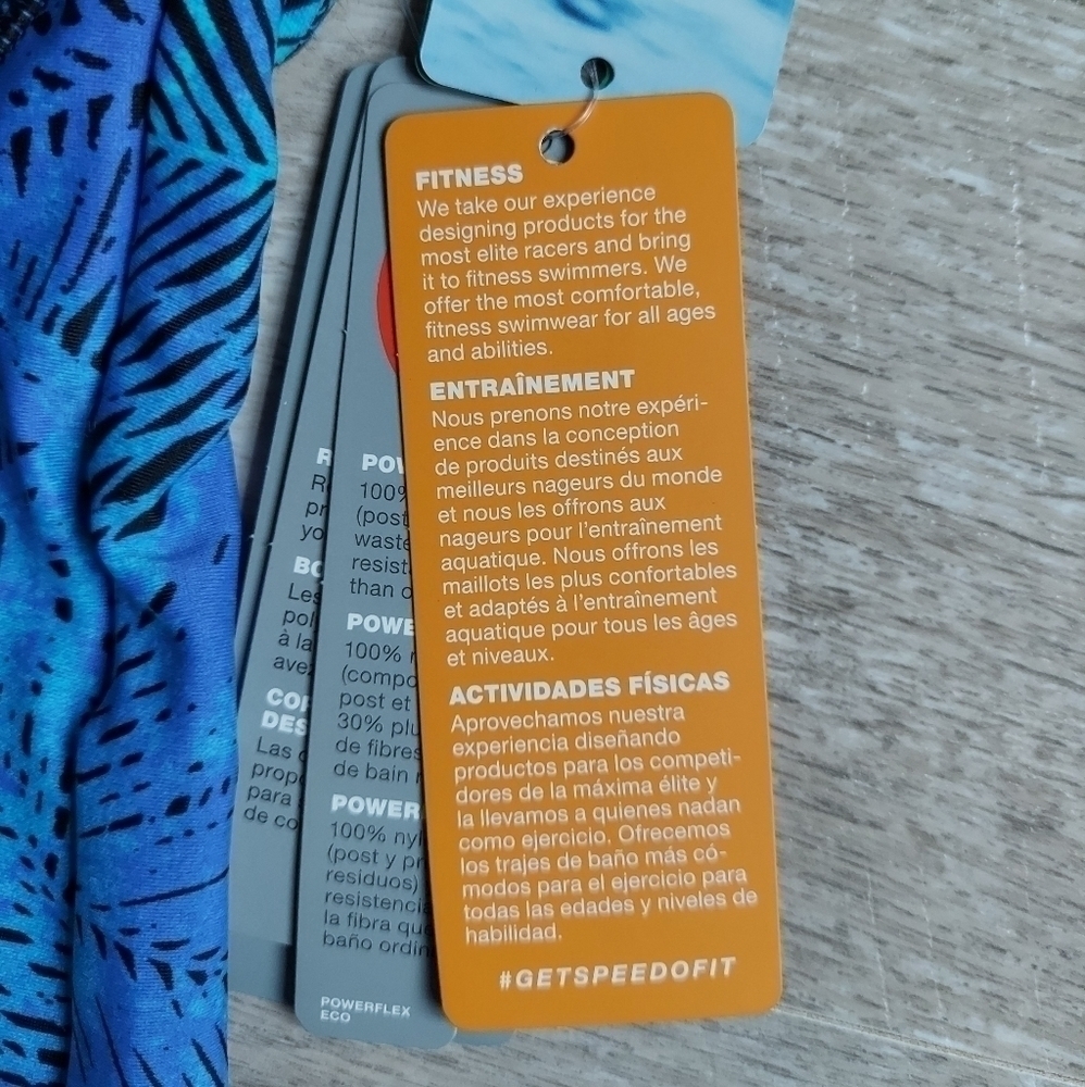 Speedo Fit Racer Back Top - Picture 13 of 14